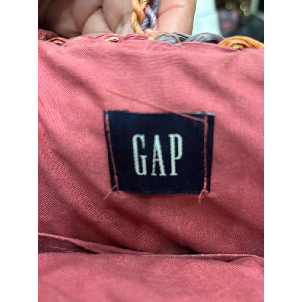 GAP Multicolor Woven Tote Bag One Size - Picture 4 of 5